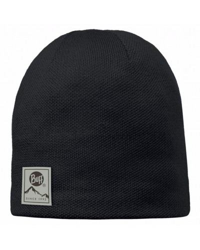 Головной убор Buff Knitted & Polar Hat Solid Black (BU 110995.999.10.00)