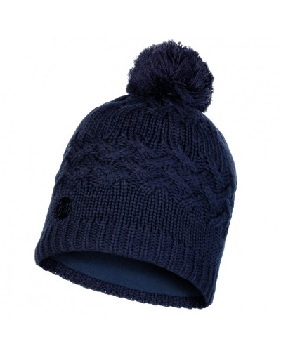 Шапка Buff Knitted & Polar Hat Savva night blue (BU 111005.779.10.00)