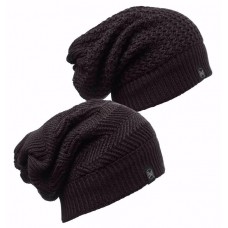 Головной убор Buff Knitted Neckwarmer Hat Ramdon black (BU 111032.999.10.00)