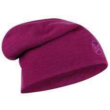 Шапка Buff Heavyweight Merino Wool Hat Solid raspberry (BU 111170.620.10.00)