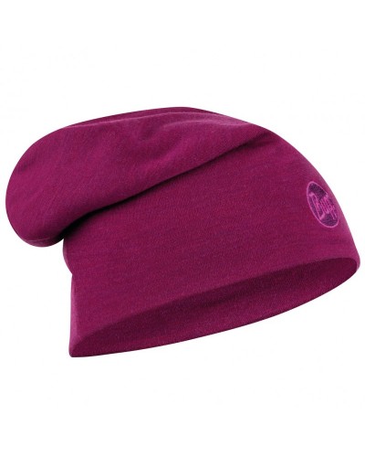 Шапка Buff Heavyweight Merino Wool Hat Solid raspberry (BU 111170.620.10.00)