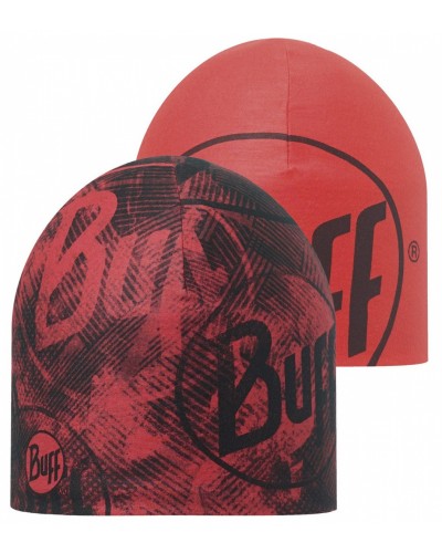 Шапка двусторонняя Buff Coolmax Reversible Hat R-crash Fiery Red-Fiery Red (BU 111506.409.10.00)