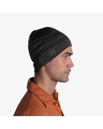 Шапка Buff Merino Wool 1 Layer Hat solid bark (BU 113013.843.10.00)