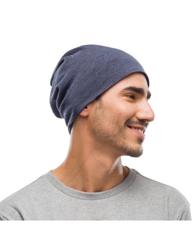 Бафф Buff Midweight Merino Wool night blue melange (BU 113022.779.10.00)