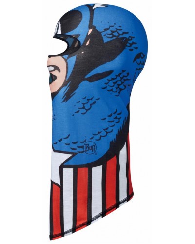 Головной убор Buff Superheroes Junior Microfiber Balaclava captain america (BU 113314.707.10.00)