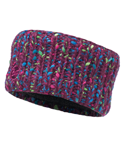 Повязка на голову Buff Knitted & Polar Headband Yssik amaranth purple (BU 113332.629.10.00)