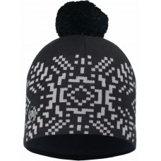 Головной убор Buff Knitted&Polar Hat Whistler black (BU 113346.999.10.00)