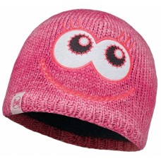 Детская шапка Buff Child Knitted & Polar Hat, monster merry pink (BU 113452.538.10.00)