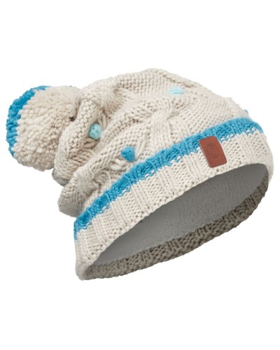 Шапка Buff Junior Knitted & Polar Hat dysha mineral (BU 113531.907.10.00)
