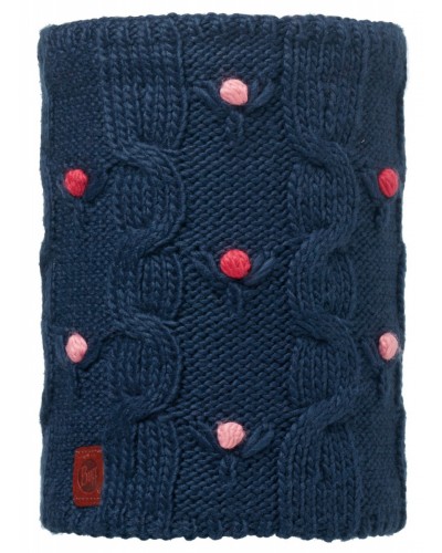 Повязка на шею Buff Junior Knitted & Polar Neckwarmer, dysha dark navy (BU 113535.790.10.00)