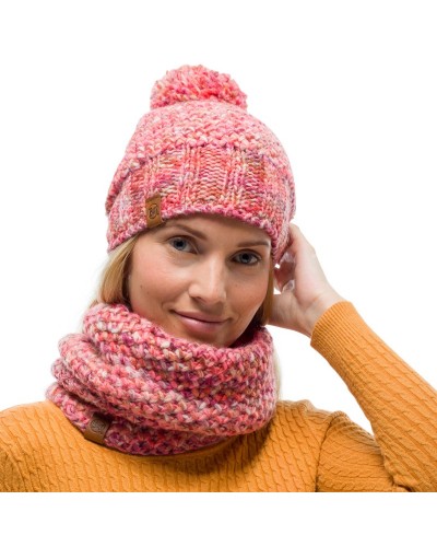 Бафф Buff Knitted & Polar Neckwarmer Margo flamingo pink (BU 113552.560.10.00)