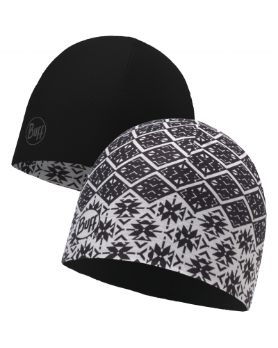 Шапка двусторонняя Buff Microfiber Reversible Hat jing multi - black (BU 115338.555.10.00)