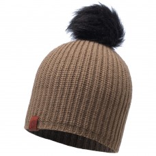 Шапка Buff Knitted Hat Adalwolf brown taupe (BU 115405.316.10.00)