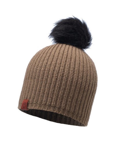Шапка Buff Knitted Hat Adalwolf brown taupe (BU 115405.316.10.00)