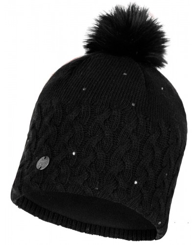 Шапка Buff Knitted & Polar Hat Elie black (BU 116012.999.10.00)