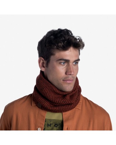 Бафф Buff Knitted & Fleece Neckwarmer Lyne rusty (BU 116033.404.10.00)