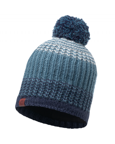 Шапка Buff Knitted & Polar Hat Borae mazarine blue (BU 116040.716.10.00)