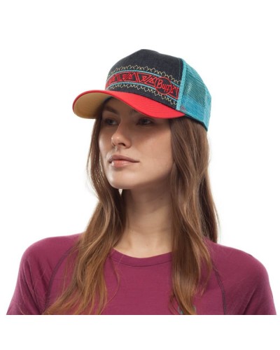 Бейсболка Buff Trucker Cap lush multi (BU 117239.555.10.00)