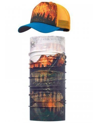 Комплект Buff Uv Combo Caps Trucker lake reflex (BU 117244.335.10.00 / 117)