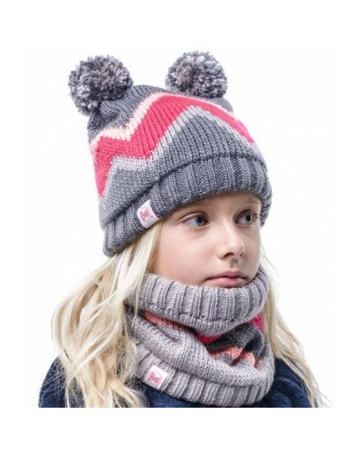 Шапка Buff Child Knitted & Polar Hat Arild grey (BU 117840.937.10.00)