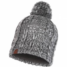 Шапка Buff Knitted & Polar Hat Liv pebble grey (BU 117848.301.10.00)