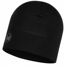 Шапка Buff Midweight Merino Wool Hat черная (BU 118006.999.10.00)