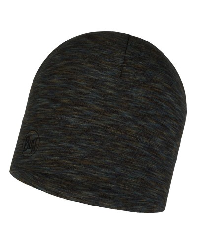 Шапка Buff Midweight Merino Wool Hat fossil multi stripes (BU 118008.311.10.00)
