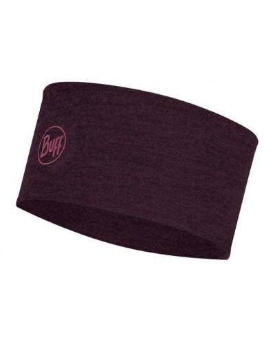 Повязка Buff MW Wool Headband solid deep purple (BU 118173.603.10.00)