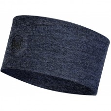 Повязка на голову Buff Midweight Merino Headband night blue melange (BU 118174.779.10.00)