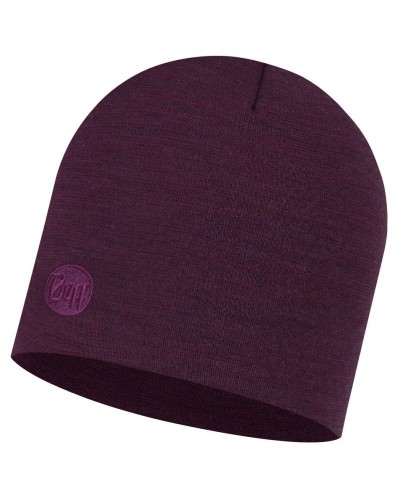 Шапка Buff Heavyweight Merino Wool Hat purplish multi stripes (BU 118188.609.10.00)