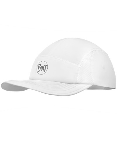 Кепка Buff Run Cap Solid r-white (BU 119490.000.10.00)