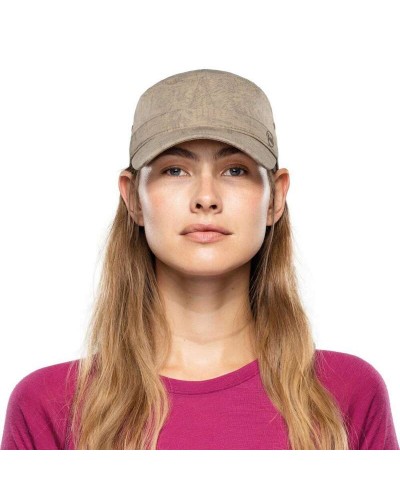 Бейсболка Buff Military Cap zinc taupe brown S/M (BU 119519.316.20.00)