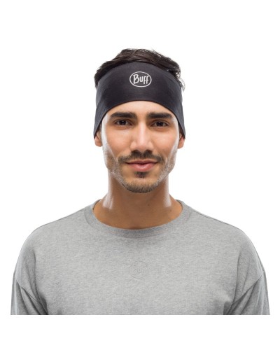 Повязка Buff Coolnet UV+ Headband solid black (BU 120007.999.10.00)