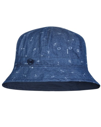 Панама Buff Kids Bucket Hat arrows denim (BU 120041.788.10.00)