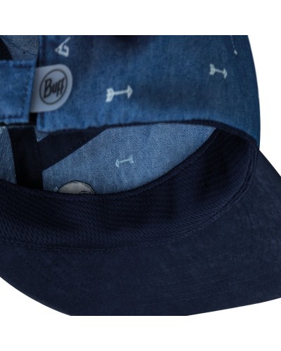 Кепка Buff Kids 5 Panels Cap arrows denim (BU 120058.788.10.00)