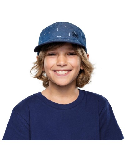 Кепка Buff Kids 5 Panels Cap arrows denim (BU 120058.788.10.00)