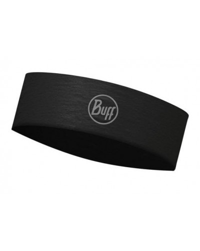 Повязка на голову Buff Coolnet UV+ Slim Headband r-solid black (BU 120060.999.10.00)