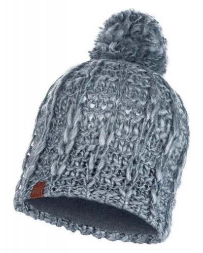 Шапка Buff Knitted & Polar Hat Liv new pebble grey (BU 120706.301.10.00)