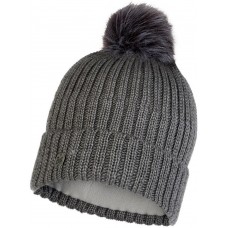 Шапка Buff Knitted & Polar Hat Katya melange grey (BU 120826.938.10.00)