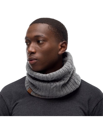 Шарф Buff Knitted & Fleece Neckwarmer New Helle castlerock grey (BU 120828.929.10.00)