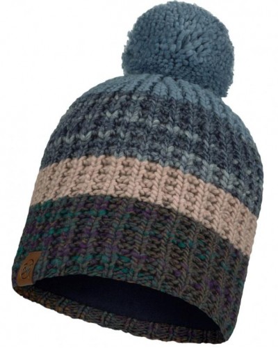 Шапка Buff Knitted&Fleece Band Hat Alina Blue (BU 120838.707.10.00)