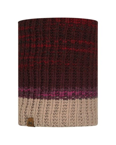 Шарф Buff Knitted & Fleece Neckwarmer Alina maroon (BU 120839.632.10.00)