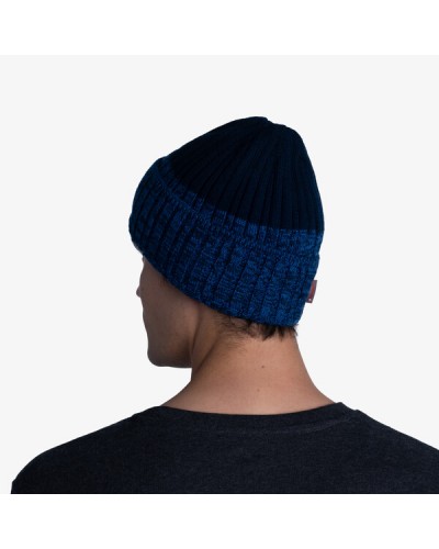 Шапка Buff Knitted & Fleece Hat Igor night blue (BU 120850.779.10.00)