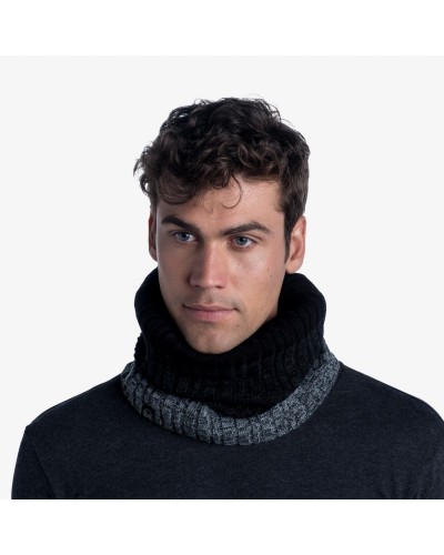 Бафф Buff Knitted & Fleece Neckwarmer Igor Black (BU 120851.999.10.00)