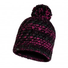 Шапка Buff Knitted & Polar Hat Valya black (BU 120852.999.10.00)