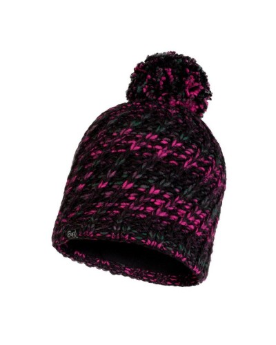 Шапка Buff Knitted & Polar Hat Valya black (BU 120852.999.10.00)