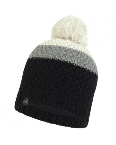 Шапка Buff Knitted & Fleece Hat Jav black (BU 120857.999.10.00)