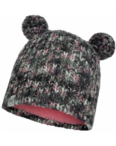 Шапка Buff Knitted & Fleece Band Hat Lera castlerock grey (BU 120869.929.10.00)