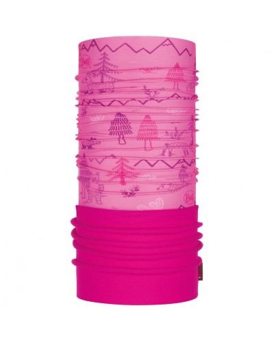 Детский бафф Buff Baby Polar Woods Pink Magenta (BU 121637.538.10.00)