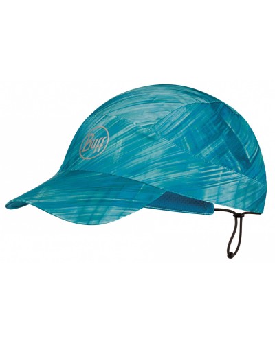 Кепка Buff Pack Run Cap b-magik turquoise (BU 122420.789.10.00)